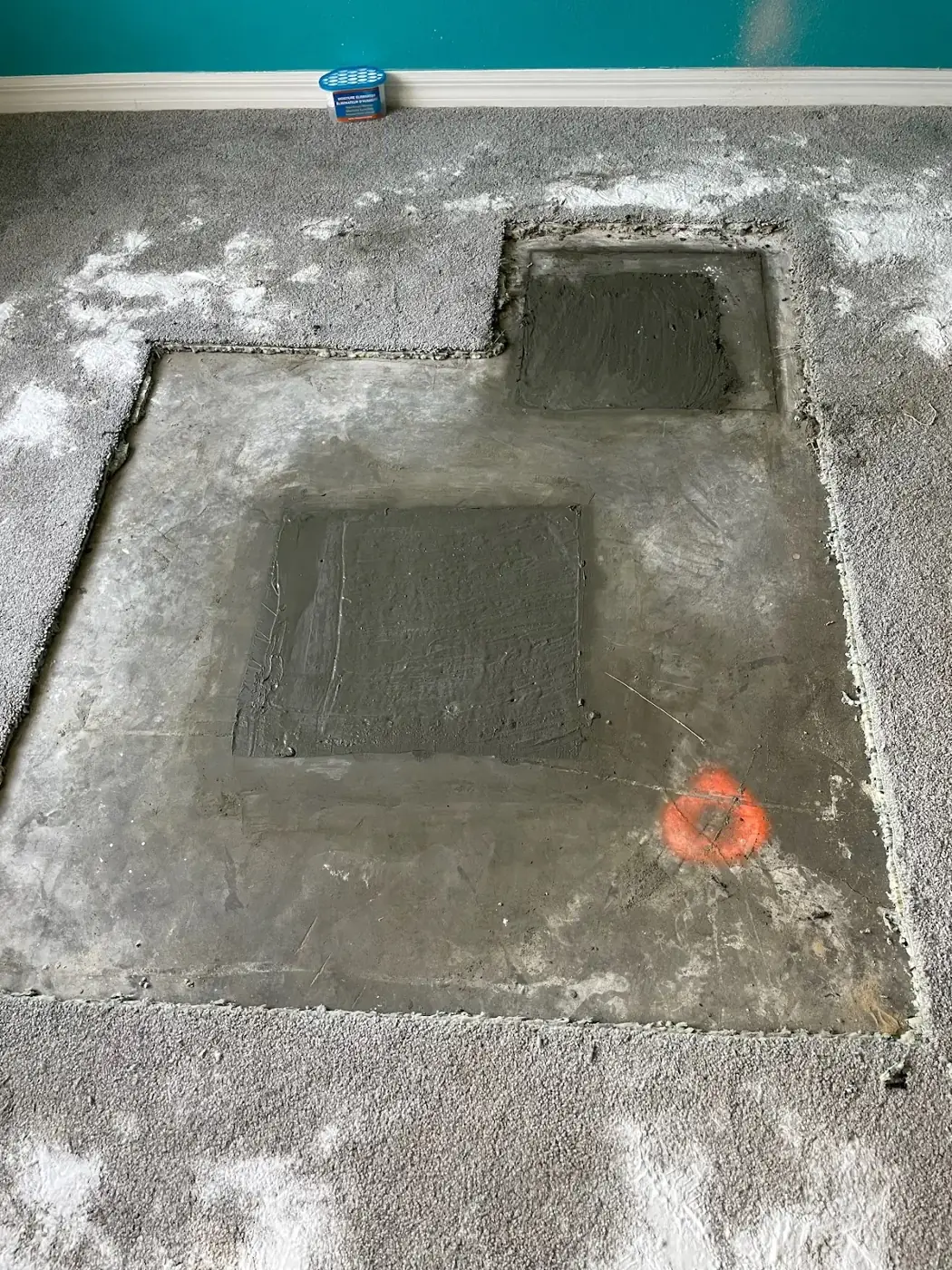 Slab leak repair